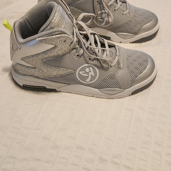 Zumba Fitness Silver Athletic Shoes - Picture 3 of 4
